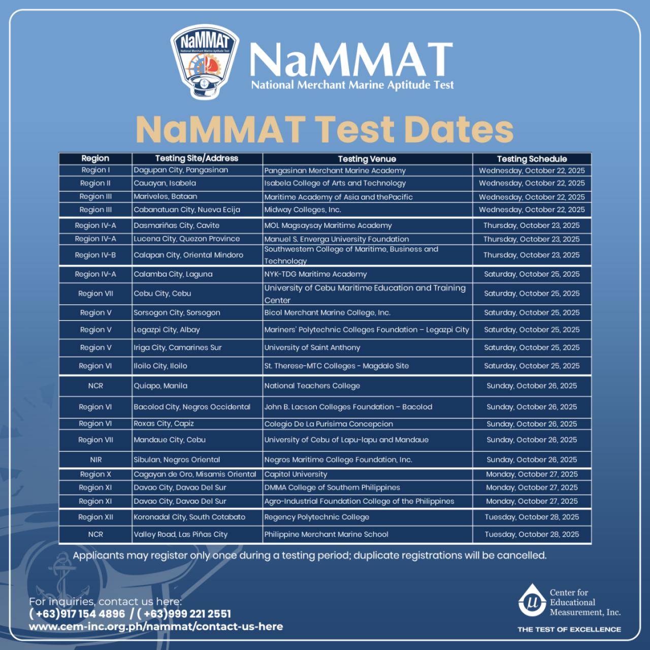 NaMMAT October 2025