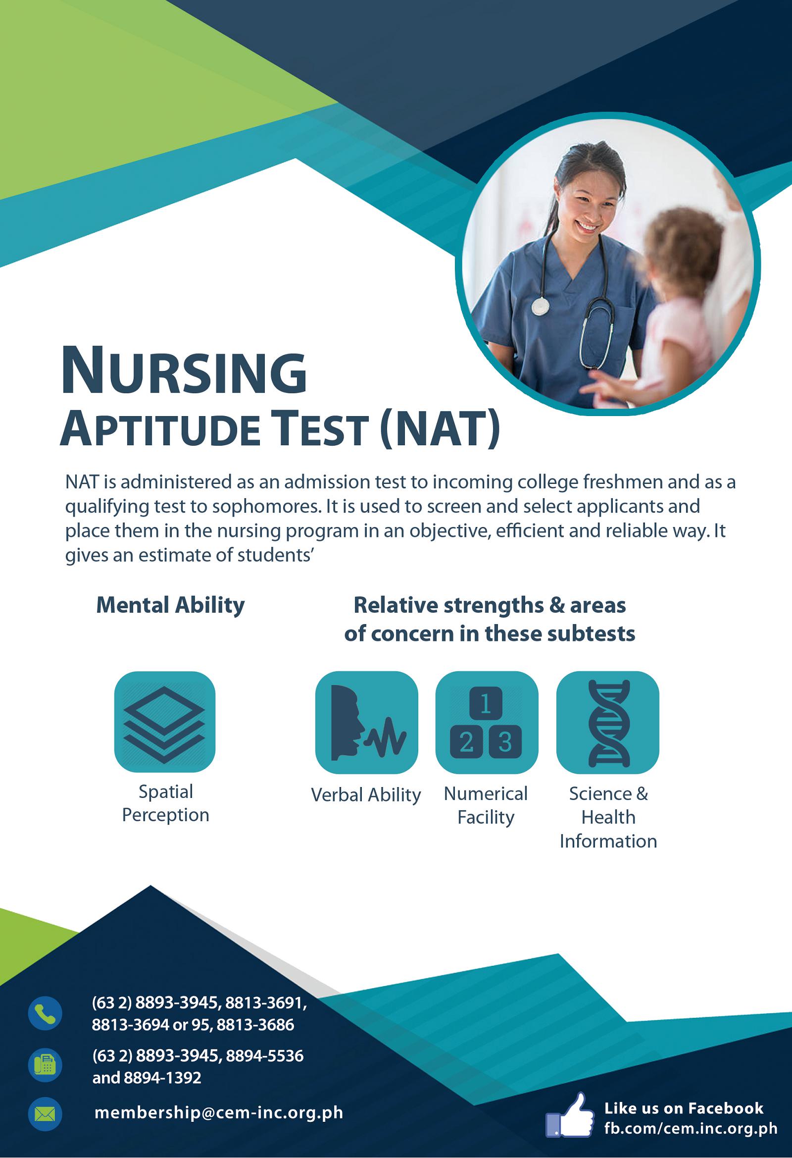 Nursing Specialty Aptitude Test