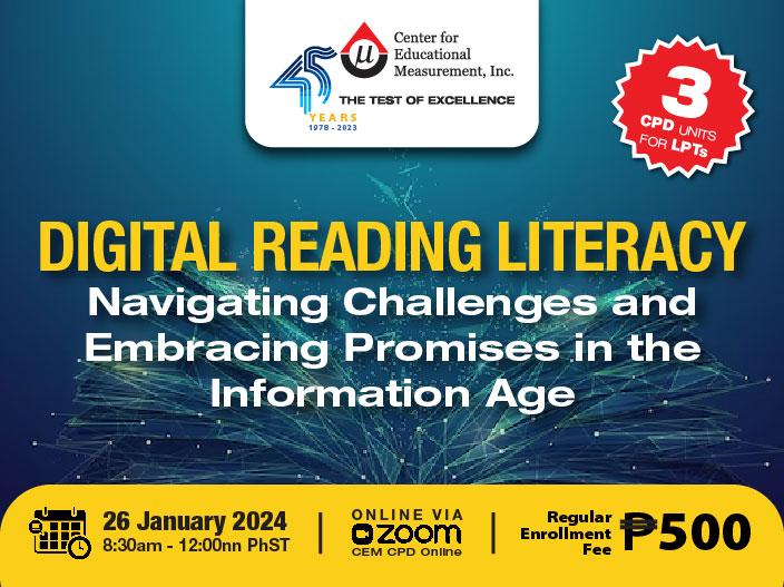 DRL2024 - Bridging Technology and Reading Literacy 