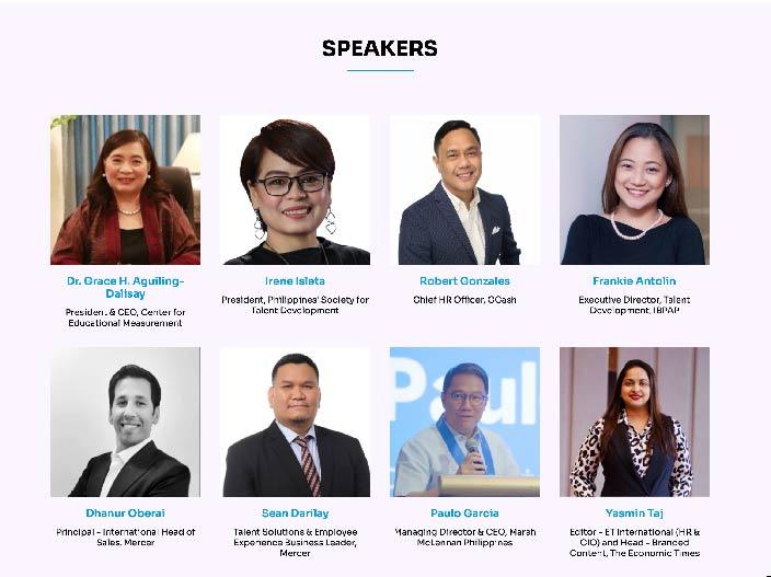 Speakers - Measure what matters, Philippines' exclusive conference on the workforce skills of tomorrow