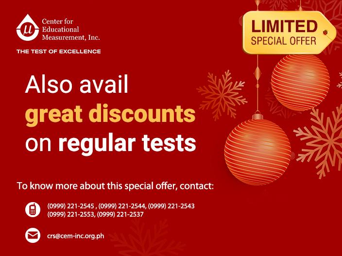 CEM Online Assessment Holiday Promo Bundles-Contact