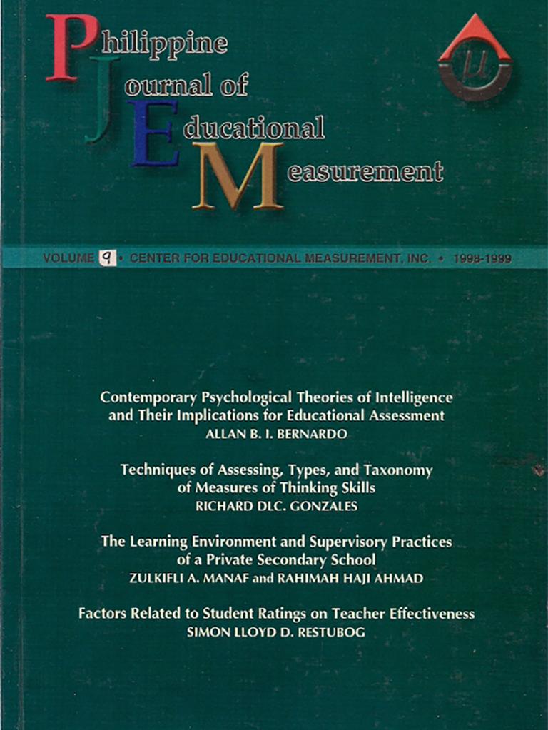 PJEM Volume IX, Issue 01