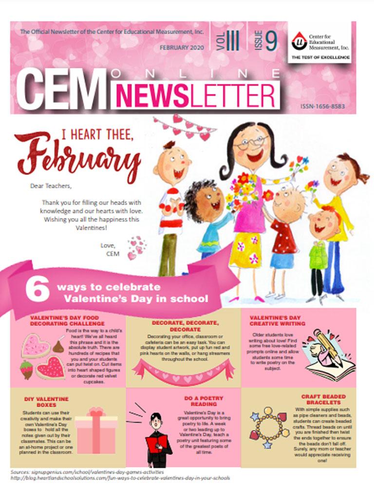 CEM Online Newsletter, Vol. III, Issue 9 (February 2020)