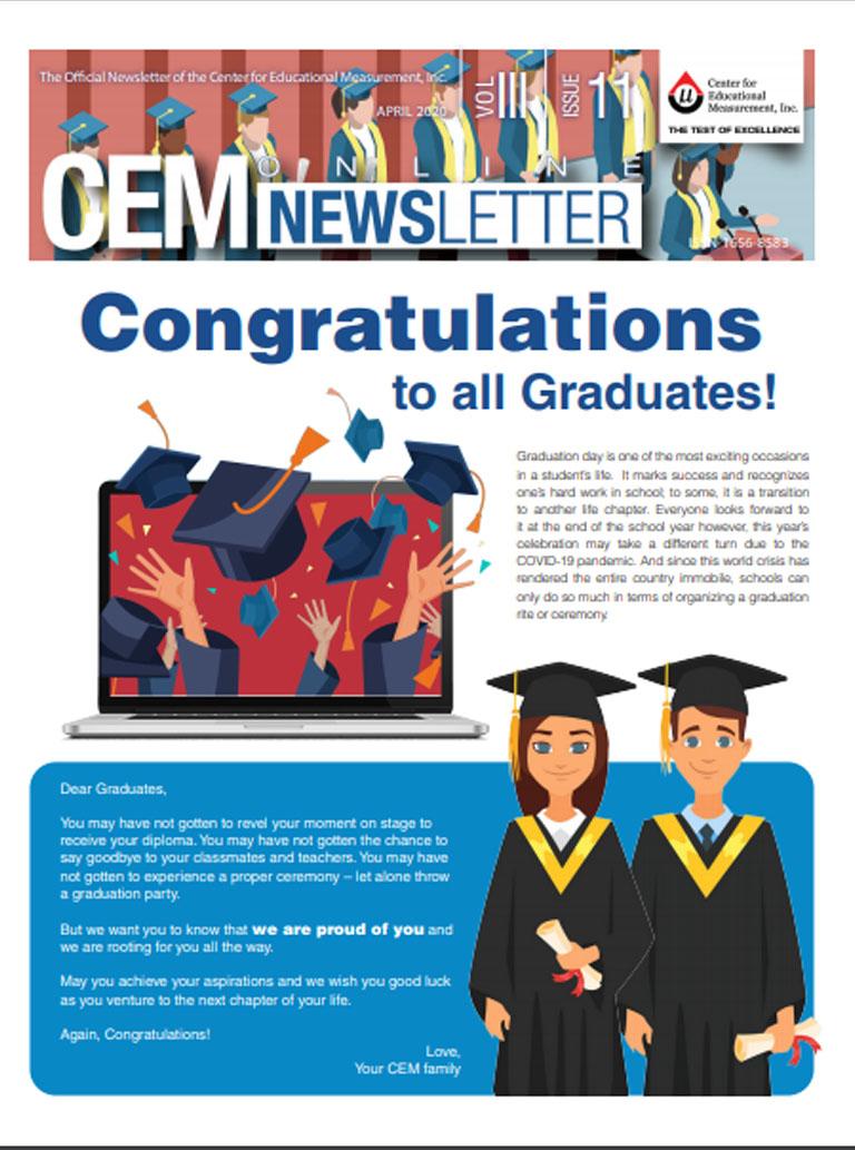 CEM Online Newsletter, Vol. III, Issue 11 (April 2020)