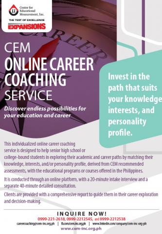 CEM Online Career Coaching Service
